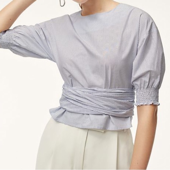 Babaton Thenardier Wrap Blouse - Picture 2 of 9